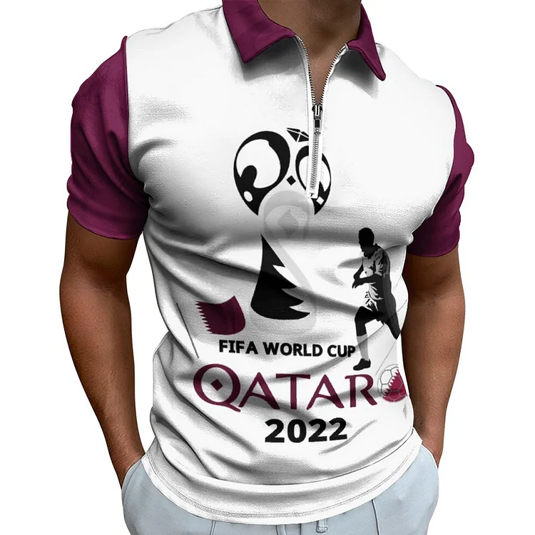 Short Sleeve Polo Shirt FIFA WORLD CUP QATER 2022