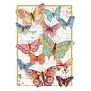 14CT/11CT Colorful butterflies flying - Stamped Cross Stitch 32*43cm/12.6*16.93in(Brand)