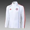 2025/2026 Bayern White Long Zipped Jacket Football Shirt 1:1 Thai Quality