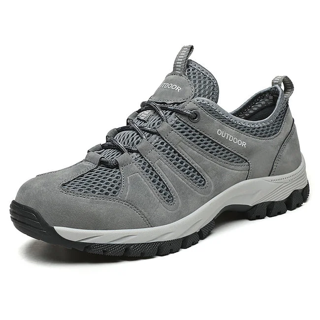Men's Orthopedic Hiking Walking Shoes-Proven Plantar Fasciitis, Foot And Heel Pain Relief trabladzer