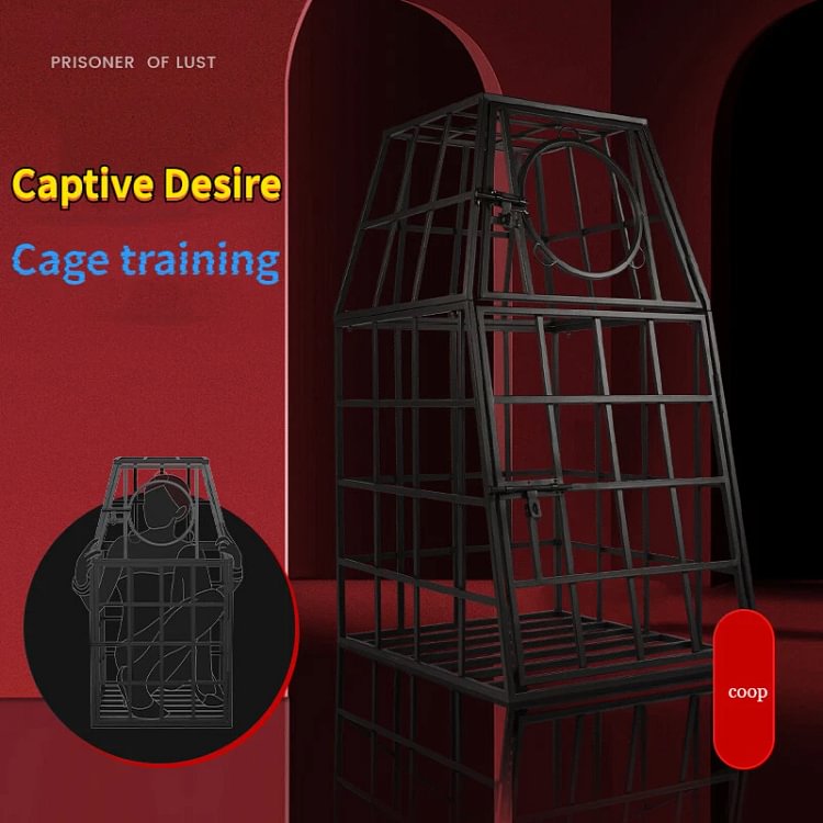 pornhint Pornhint BDSM Bondage Kit Stools Torture Device Adult Sex Furniture Chair Cage Sex Toys BDSM