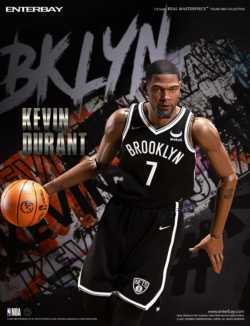 IN STOCK】Enterbay RM-1087 Real Masterpiece NBA Collection Kevin