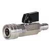 High Pressure Washer Ball Valve 1/4 Inch Quick Connector for Power Washer Hose