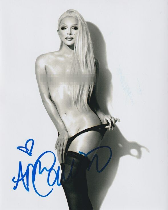 April Carrion (RuPaul's Drag Race) signed 8x10 Photo Poster painting In-person