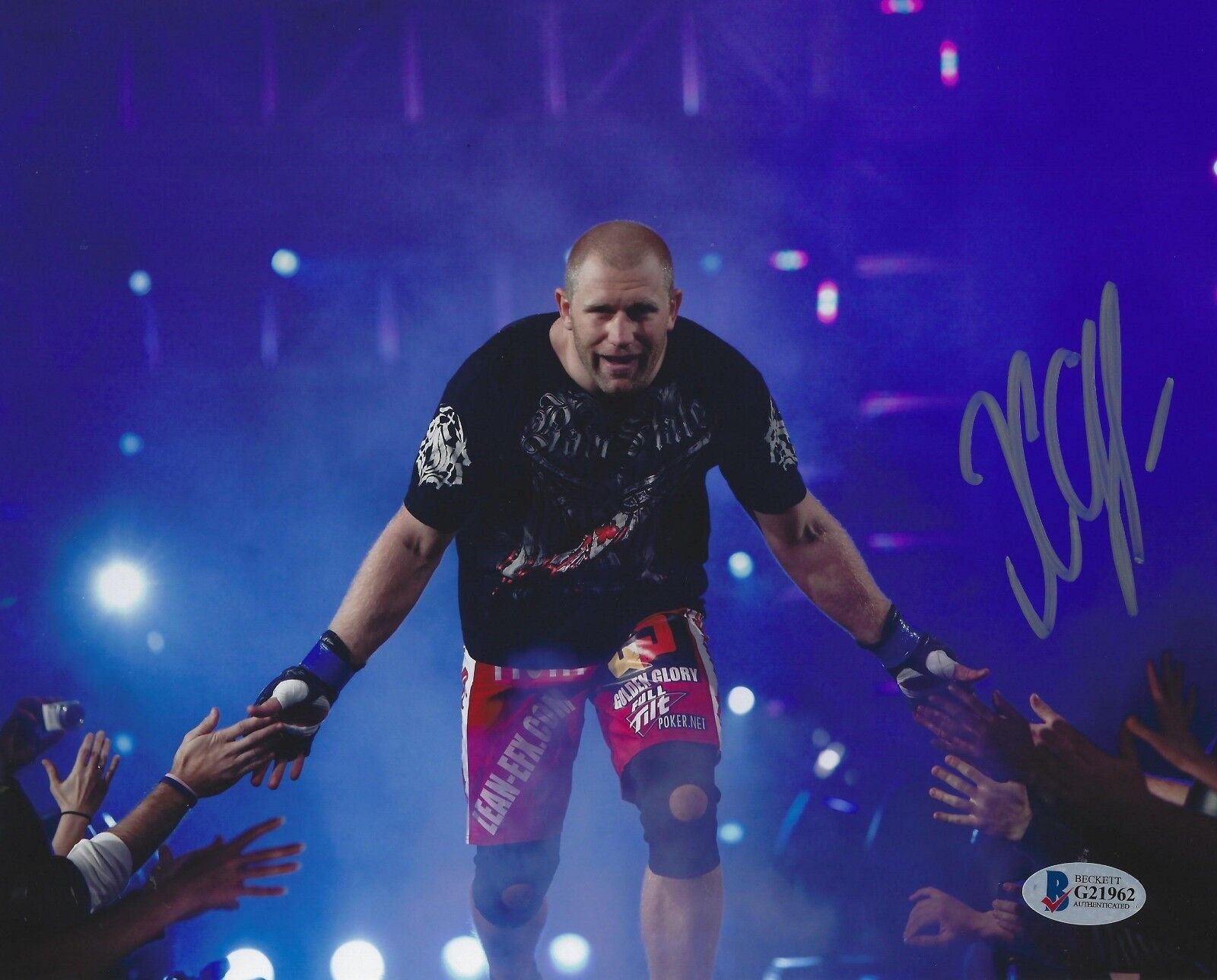 Sergei Kharitonov Signed 8x10 Photo Poster painting BAS Beckett COA StrikeForce Pride FC Auto'd