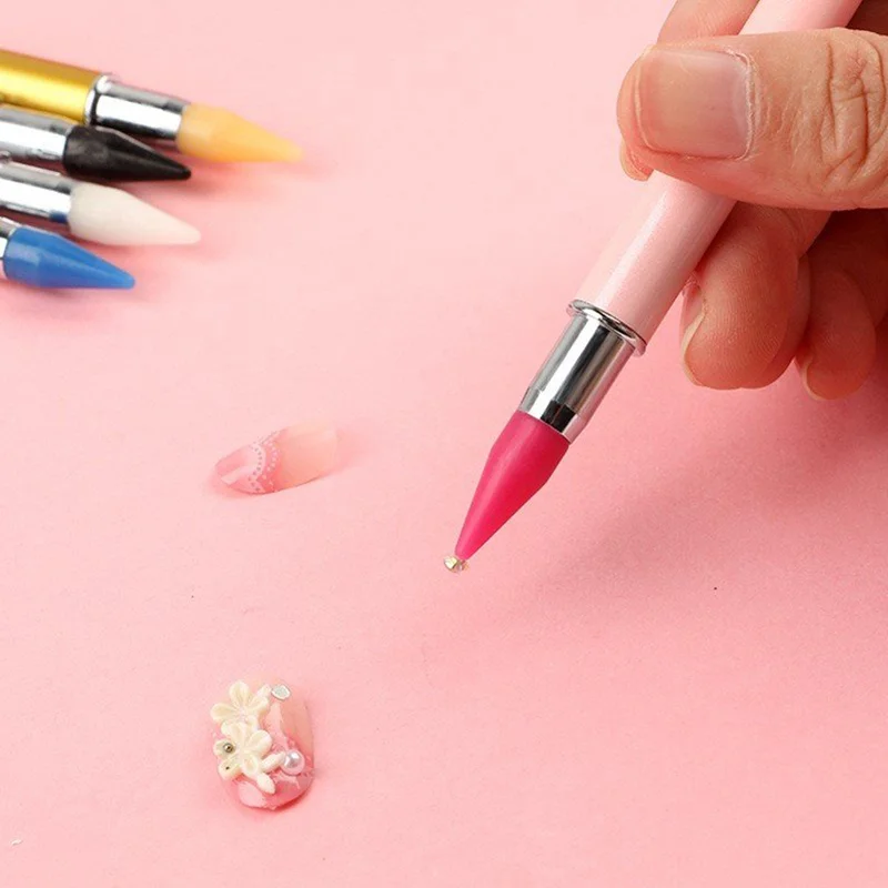 Dual Heads Gem Picking Point Drill Pen Diamond Painting Wax Pen