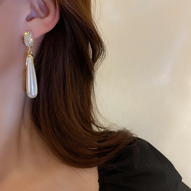 Versatile Pearl Drop Earrings