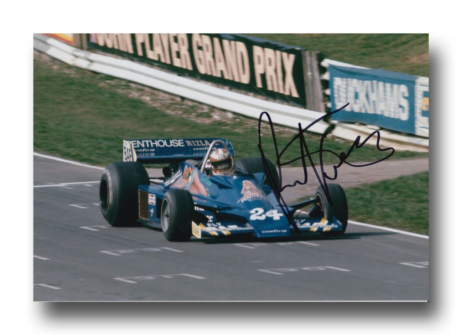 RUPERT KEEGAN HAND SIGNED 12X8 Photo Poster painting - FORMULA 1 AUTOGRAPH F1 1.