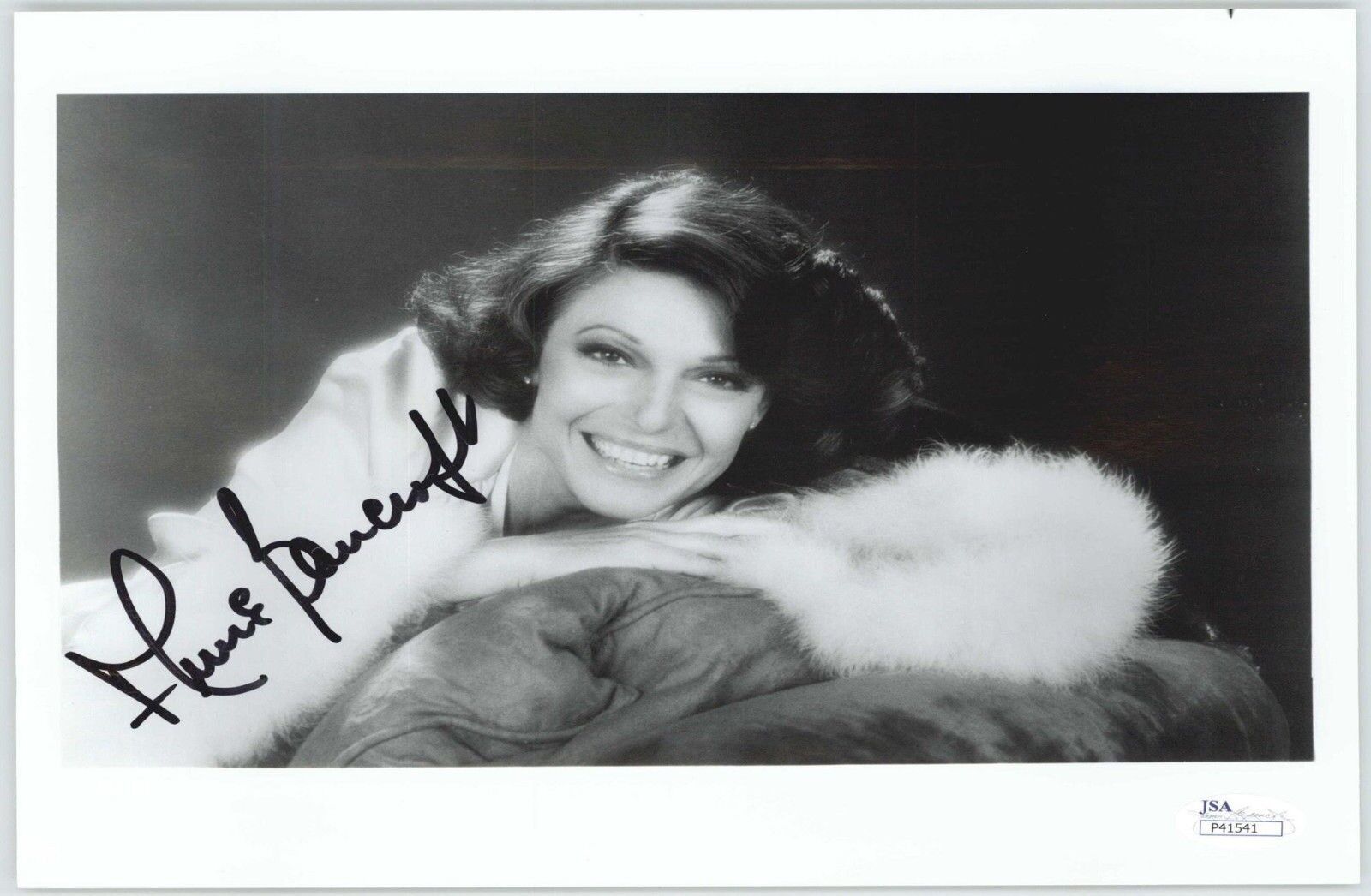 ANNE BANCROFT (MRS. ROBINSON 8X10 (DECEASED) SIGNED JSA AUTHENTICATED COA P41541