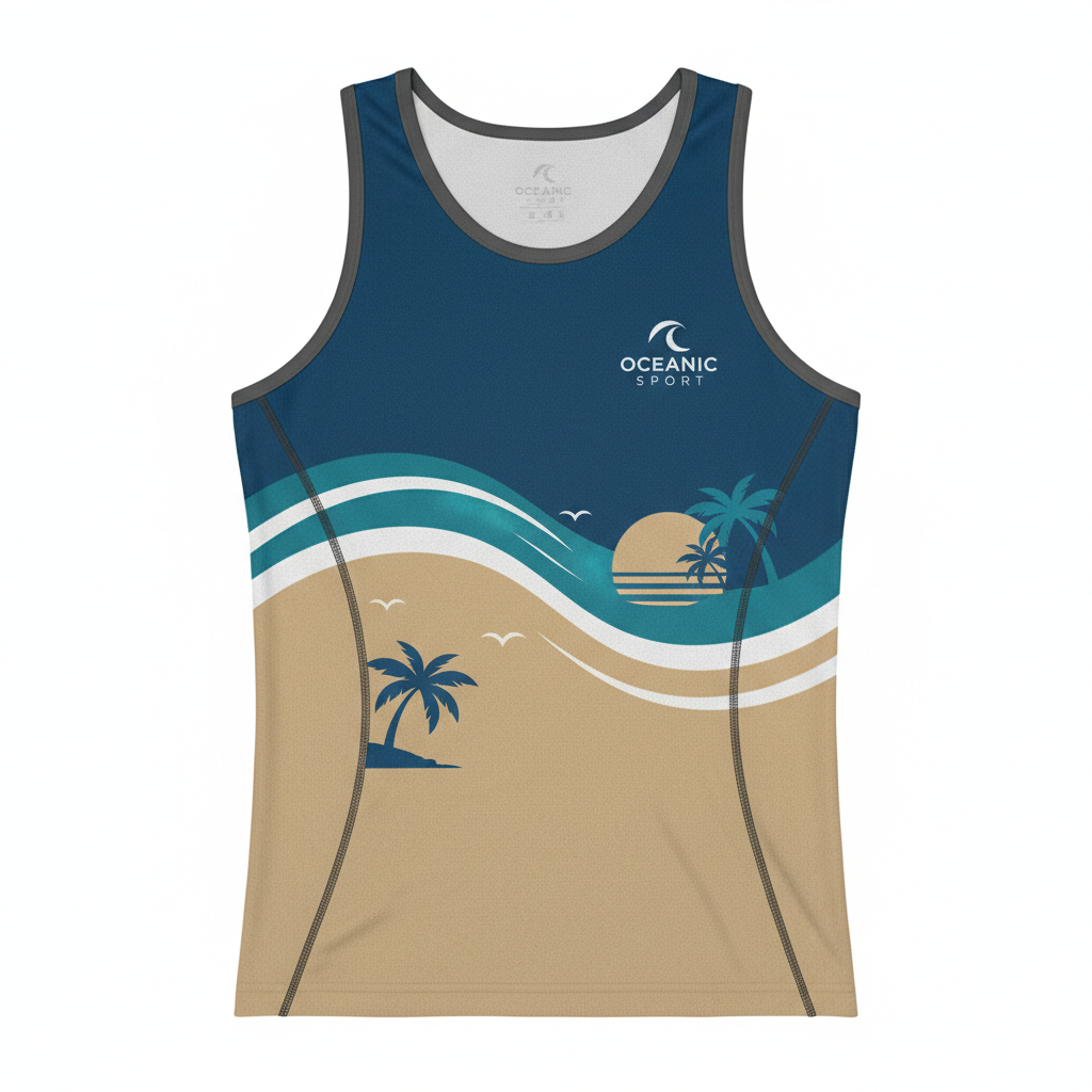 thesupersurf Oceanic Sport Beach Tank Top 