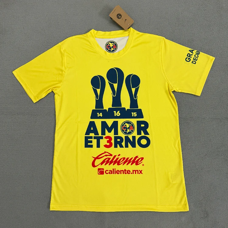 24-25 Mexico Club America Special Edition Yellow Football Jersey