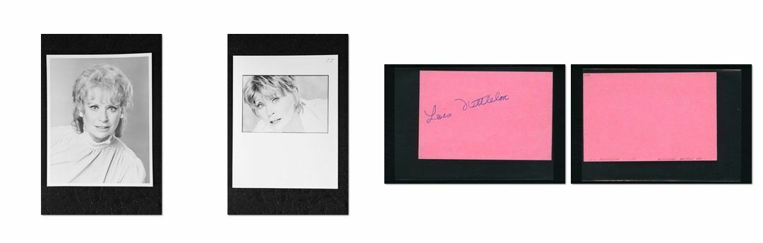 Lois Nettleton - Signed Autograph and Headshot Photo Poster painting set - General Hospital