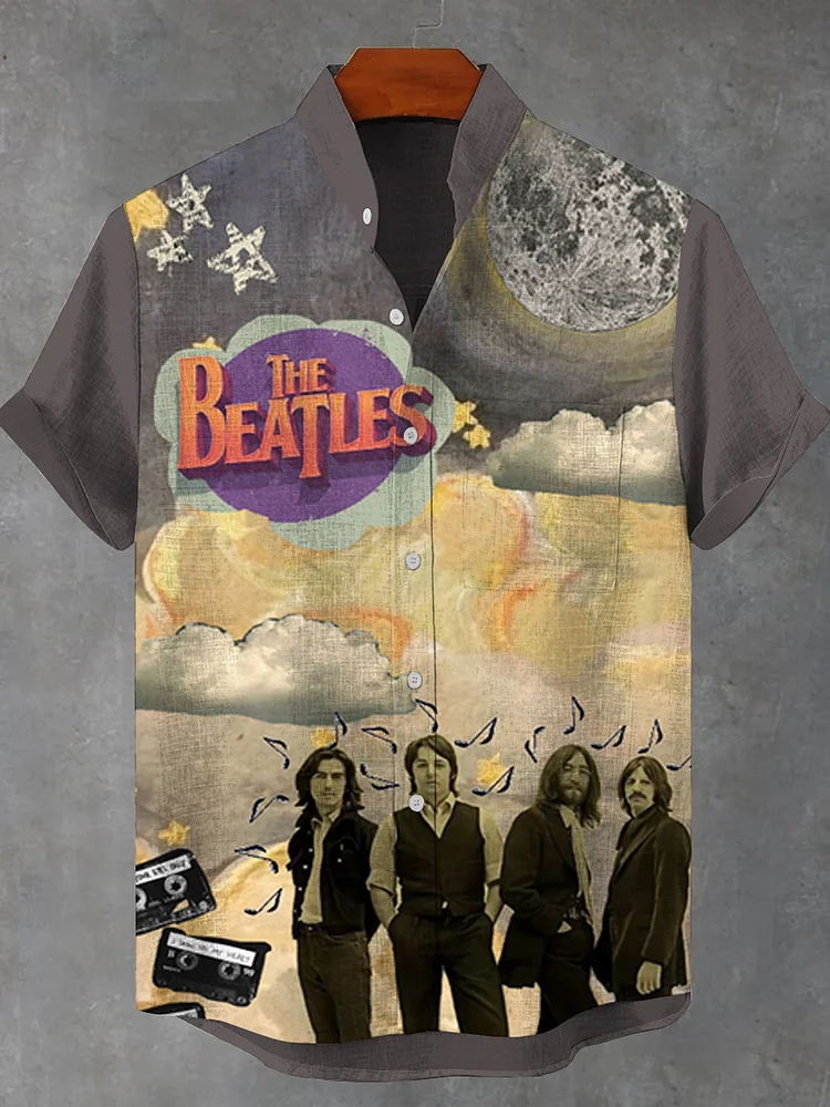 Teecade Teecade The Beatles Art Print Shirt