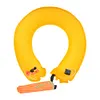 Inflatable Life Jacket Adult Round Buoys Rescue Waist Ring for Kayaking Swimming