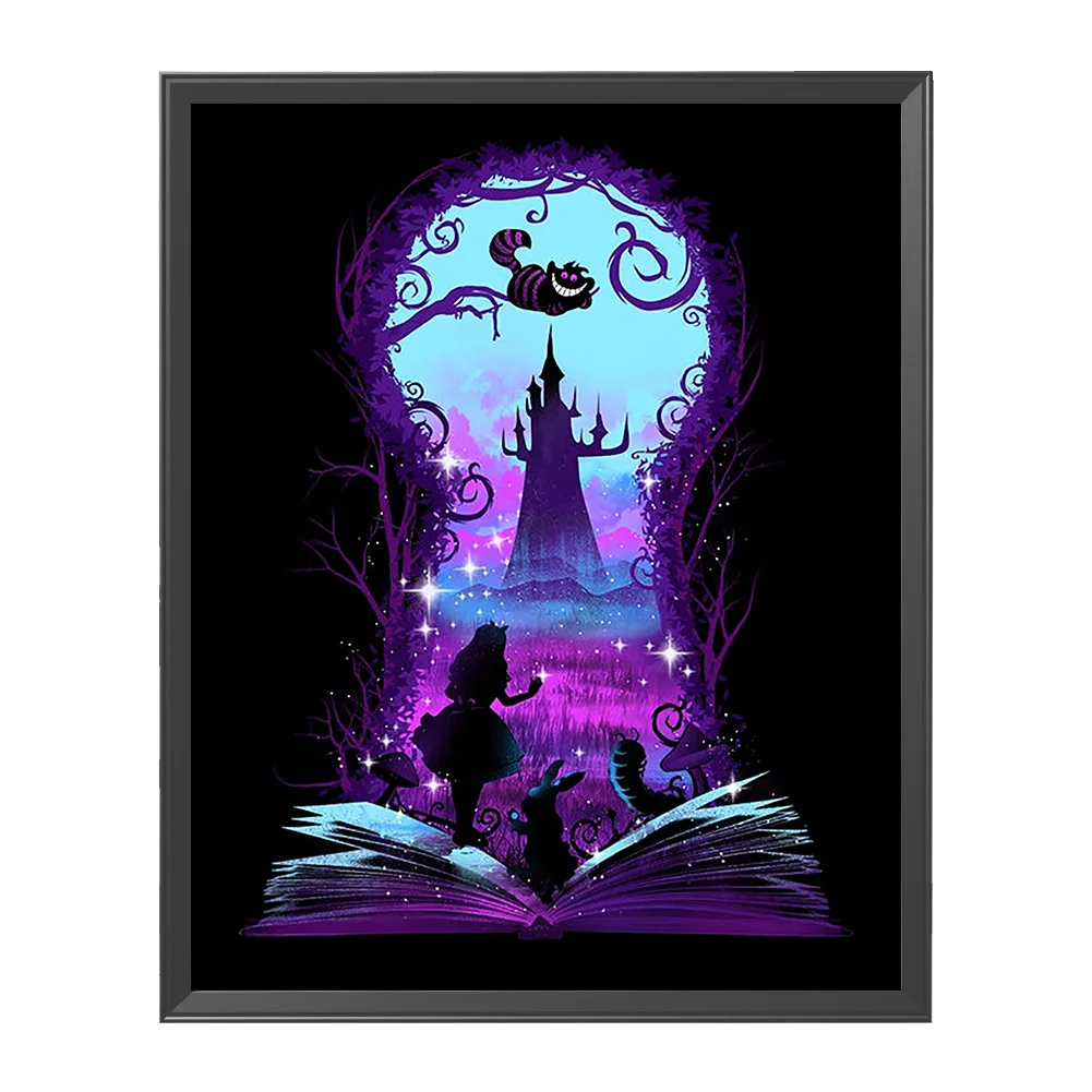 Full Printed Cross Stitch 11CT - Movie Silhouette(40*50cm)