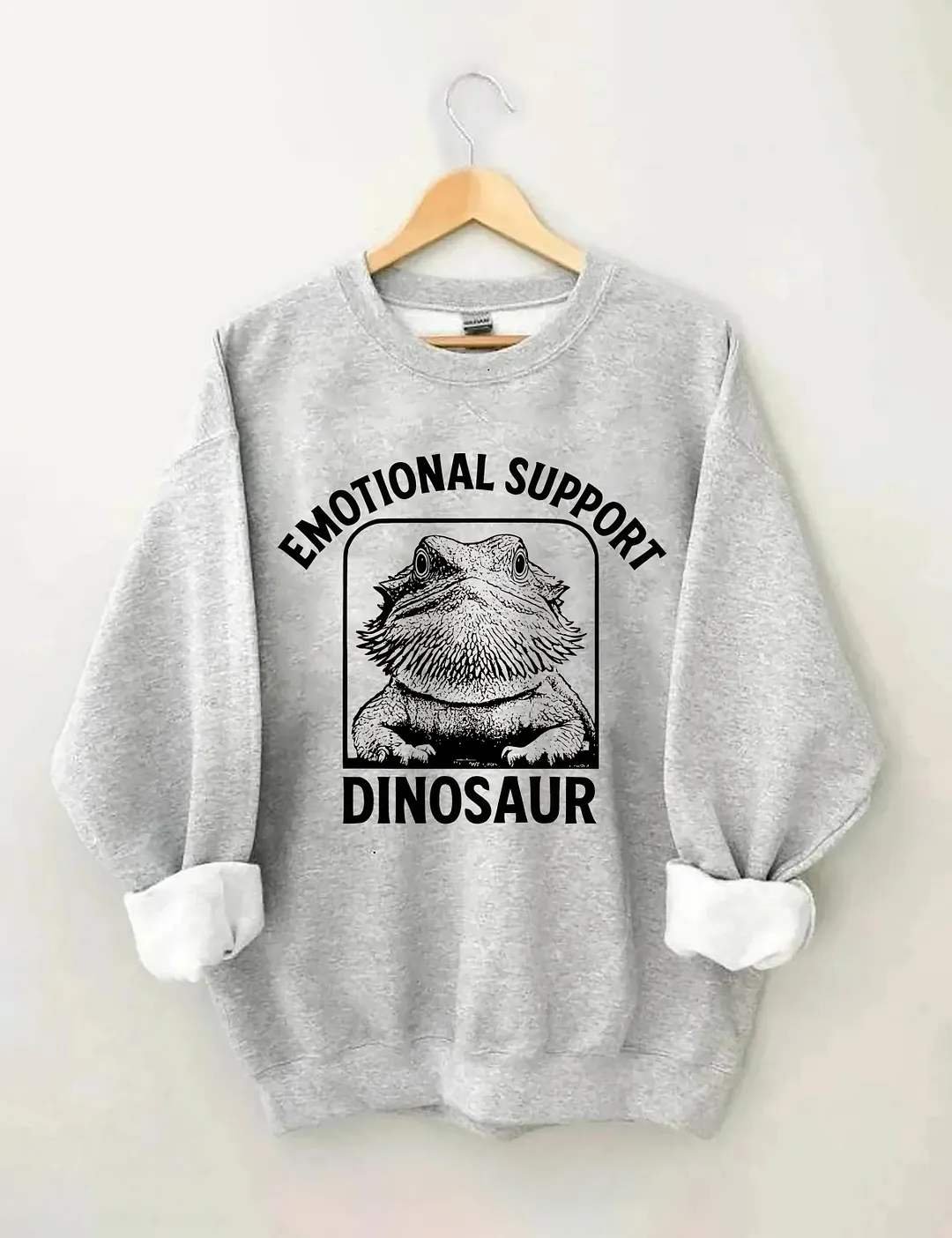 Emotional Support Dinosaur Sweatshirt