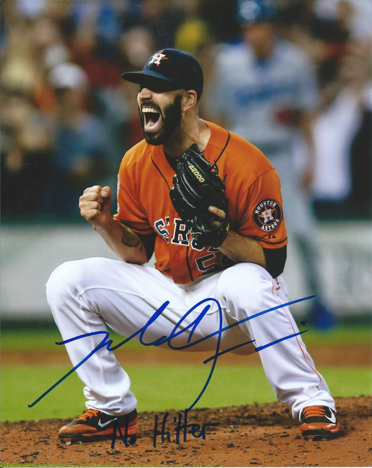 MIKE FIERS signed autographed HOUSTON ASTROS 8x10 Photo Poster painting w/COA NO HITTER