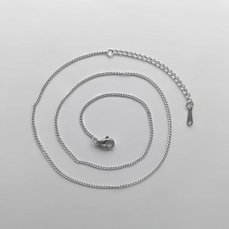 Casual Minimalist Solid Color 201 Stainless Steel Necklace