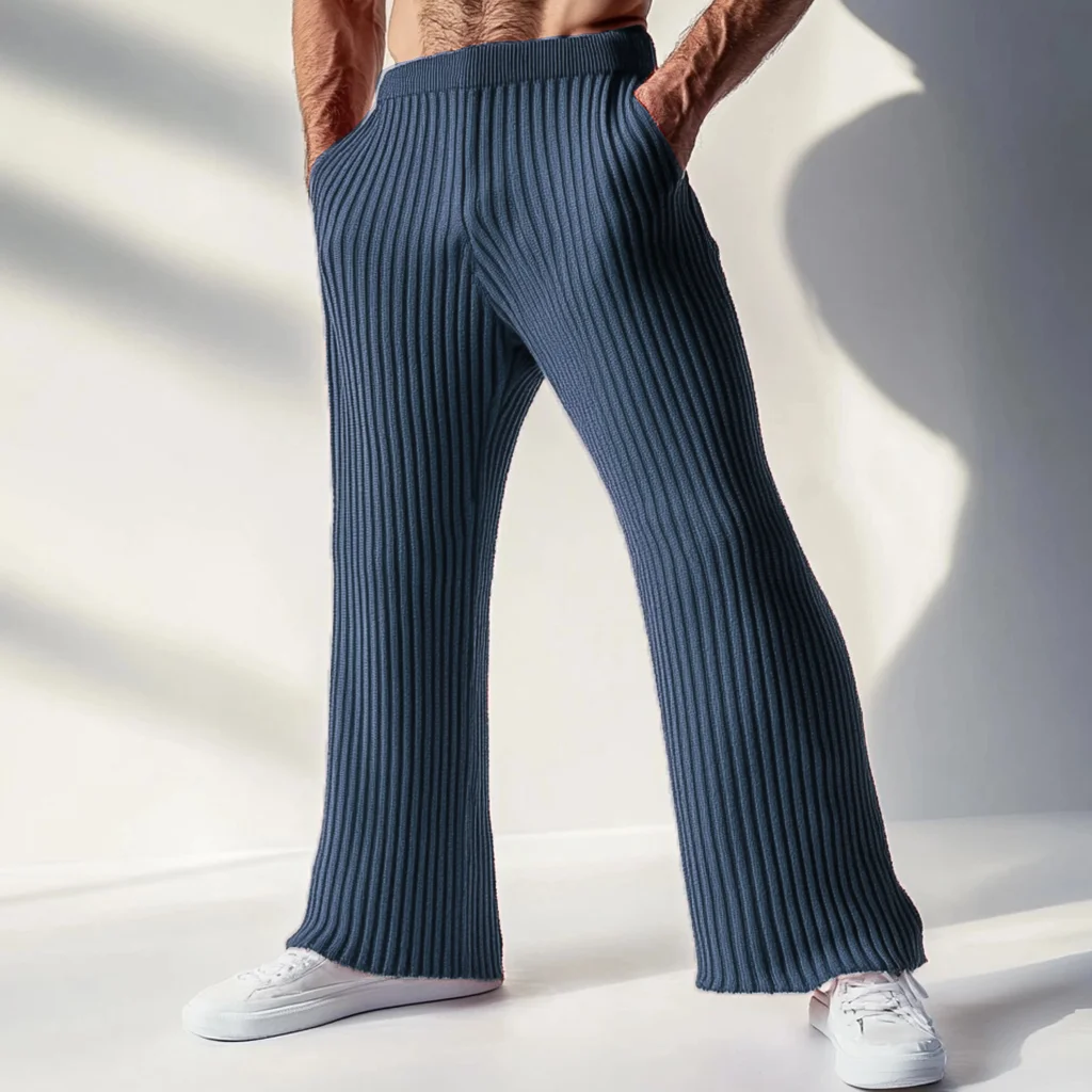 Men's Knitted Trousers-inspireuse