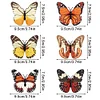 6Pcs Butterfly DIY Diamond Painting Decorative Stickers Set with Light
