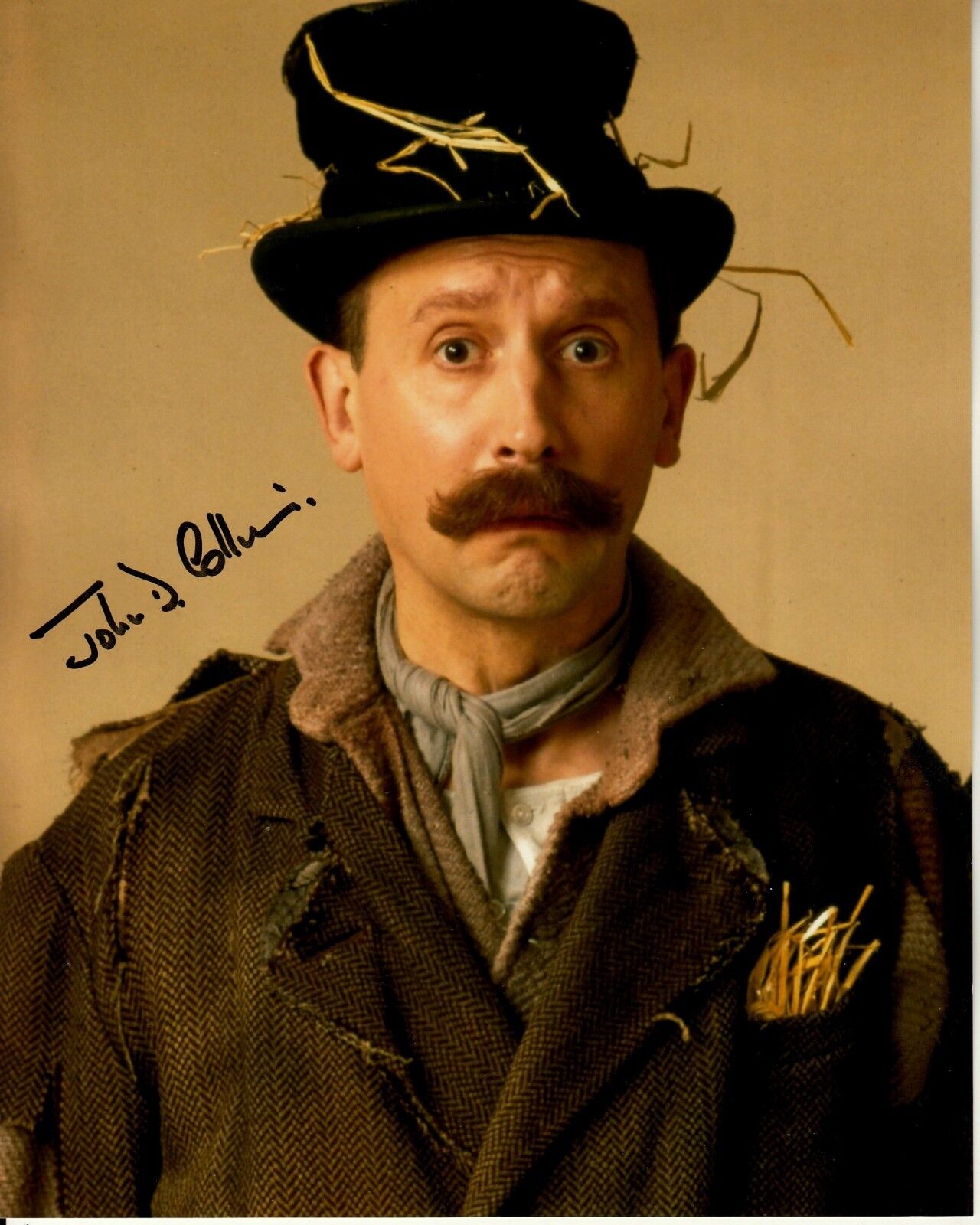 JOHN D COLLINS hand-signed ALLO ALLO color closeup 8x10 authentic w/ UACC RD COA