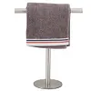 Stainless Steel Hand Towel Holder T-Shape Towel Bar Rack Bath Towel Bar Stand