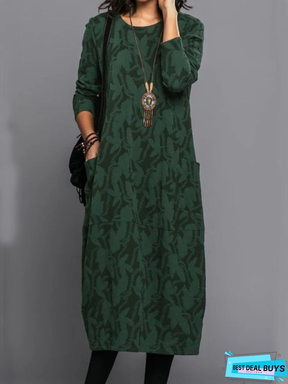 Long Sleeve Vintage Fall Dresses