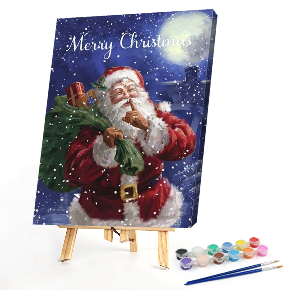 

40*50CM - Paint By Numbers - Santa Claus, 501 Original