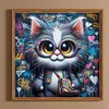 Diamond Painting-DIY Full Round Drill Cat