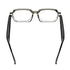 BT6.0 AI Transparent Smart Glasses 156 Languages Intelligent Translator Eyeglasses Type-C Charging HiFi Stereo Headset Glasses for Business Travel Meeting