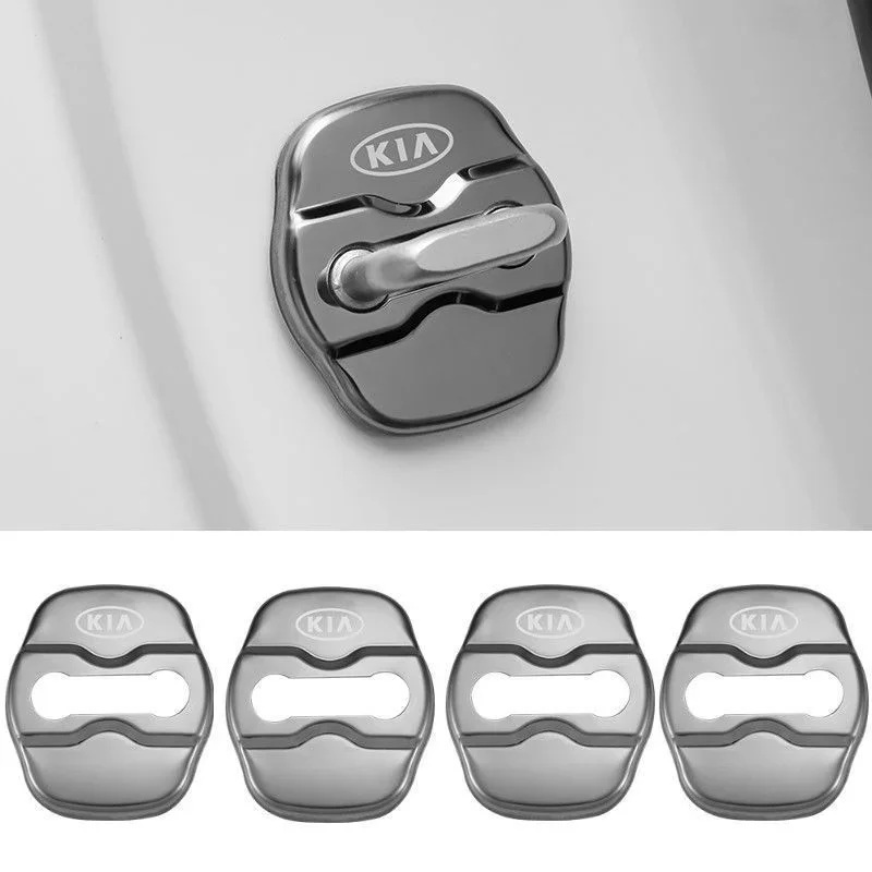 Car door lock alloy protective cover (4 pieces)