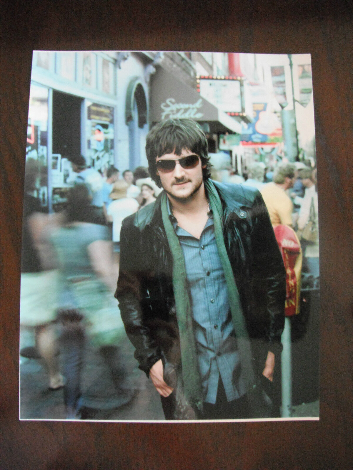 Eric Church Country Music Color 11x14 Photo Poster painting #3