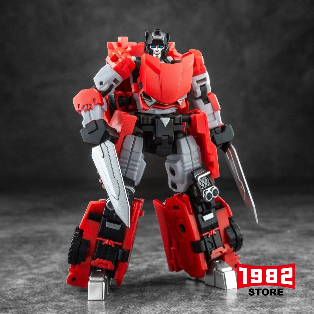 Ironfactory IF EX73 ENKI Sideswipe Mini Mech Transformables Model Action Figure