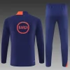 Barcelona 25-26 1/4 Zip Tracksuit Player Version T90- Sapphire Blue Chandal