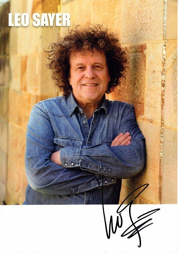 LEO SAYER signed autographed Photo Poster painting