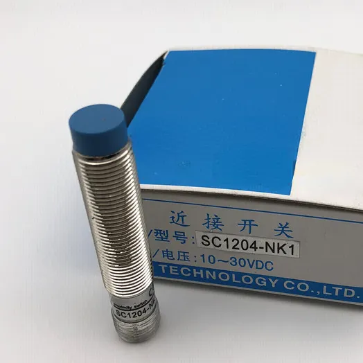 Plug in Proximity Switch SC1204-NK1 Cylindrical Thread M12mm Detection ...
