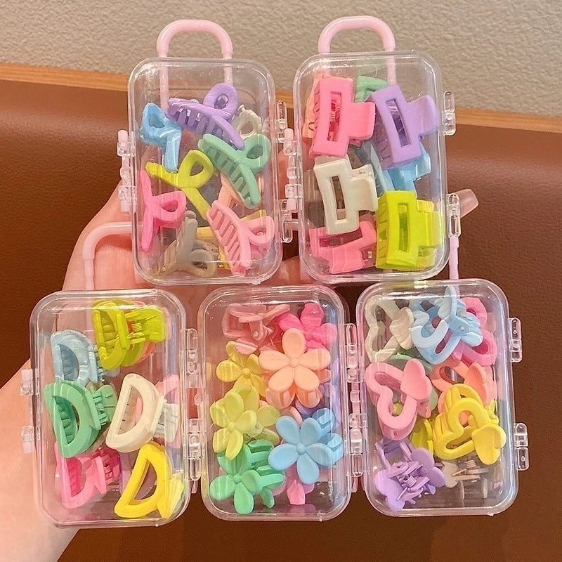 New Simple Princess Head Small Clip Female Summer Forehead Side Bangs Clip Broken Hair Clip Hairpin Headdress Children