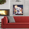 Diamond Painting-DIY Full Round Drill Dog