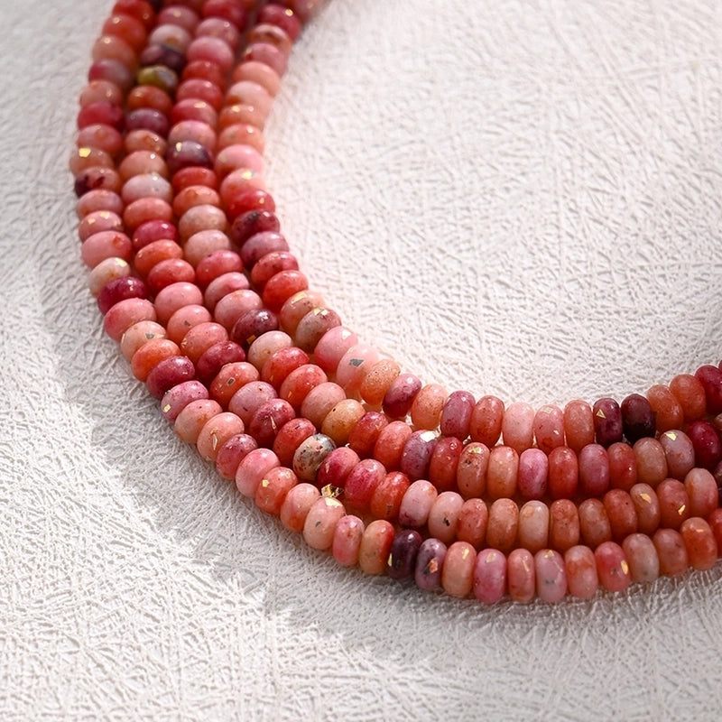 1 Strand/Package 4×2.5mm Hole Under 1mm Dolomite Oval Polished Beads