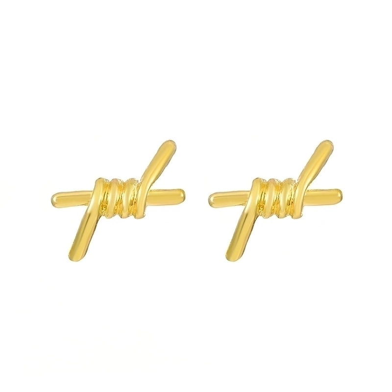 1 Pair Minimalist Flower Copper Plating Inlay Crystal Rhinestones Zircon 18k Gold Plated Gold Plated Silver Plated Earrings Ear Studs
