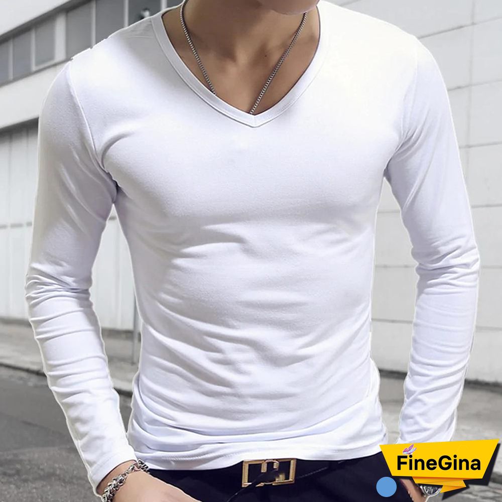 Black Casual Solid Solid Color V Neck Tops