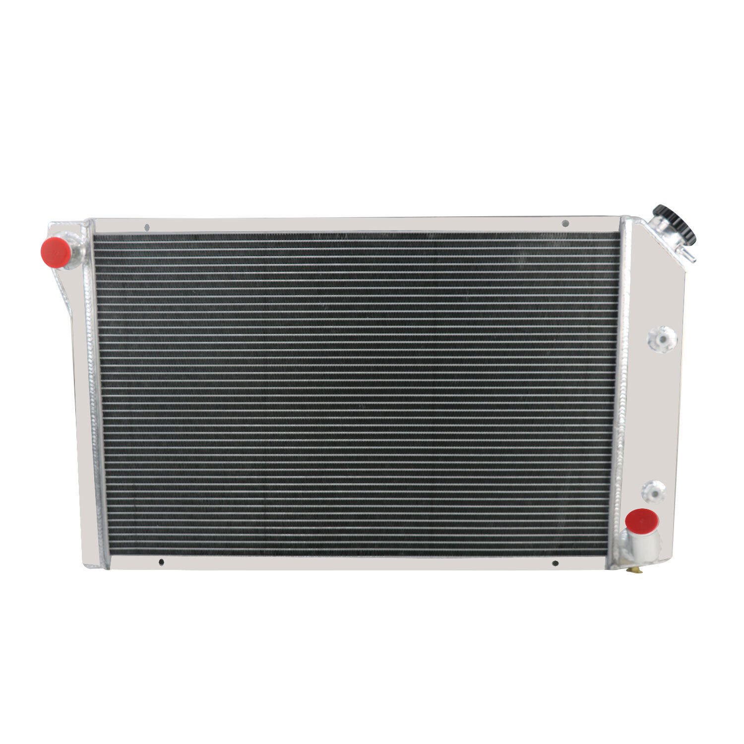 4 Rows Aluminum Radiator for Chevy Corvette 5.0 5.7 V8 1977-1982 78 79 ...