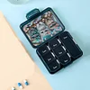 Cat Rhinestones Pill Storage Box Diamond Painting Pill Case for Art Craft
