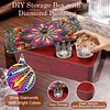 Mandala DIY Diamant Kunst Holz Aufbewahrungsbox Diamond Painting Aufbewahrungsbox