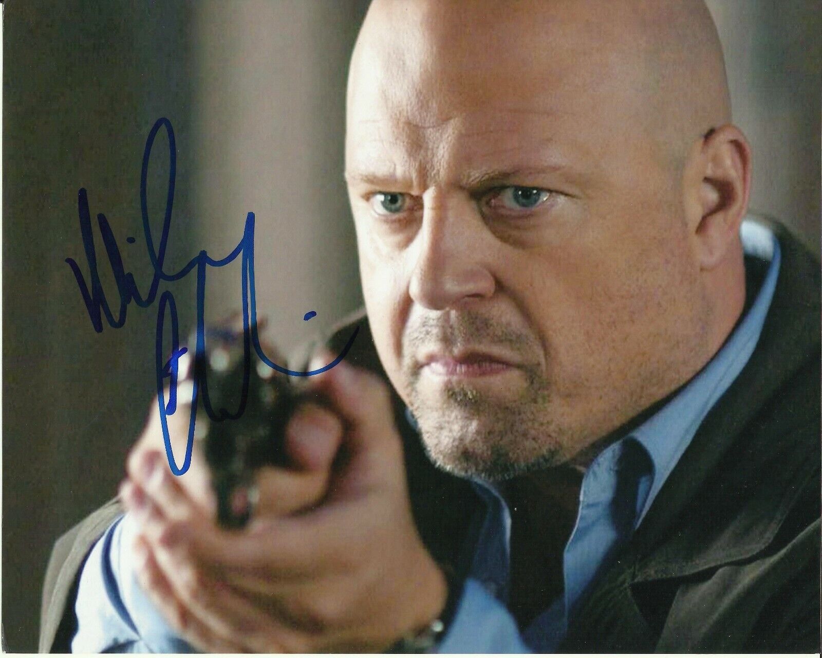 MICHAEL CHIKLIS SIGNED GOTHAM Photo Poster painting UACC REG 242 AUTOGRAPHS (2)