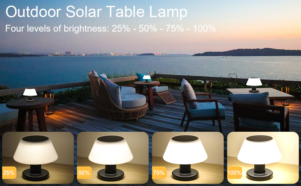 Solar Table Lamp