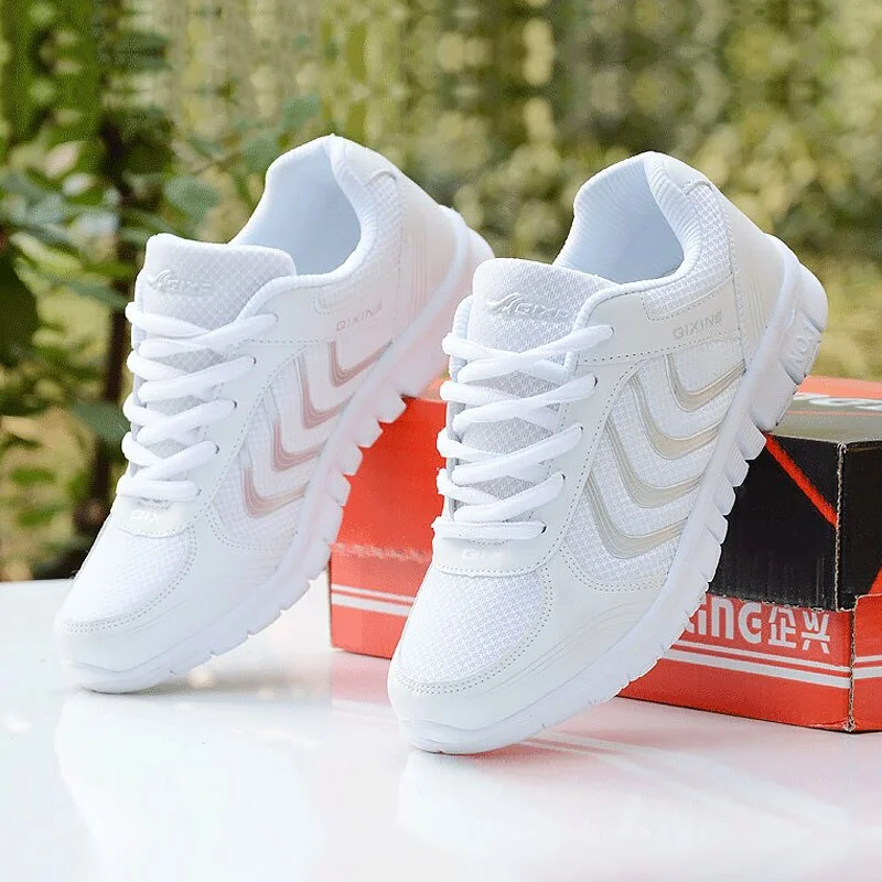 Fast delivery women sneakers 2021 New Arrivals fashion light breathable mesh shoes woman tenis feminino women casual shoes