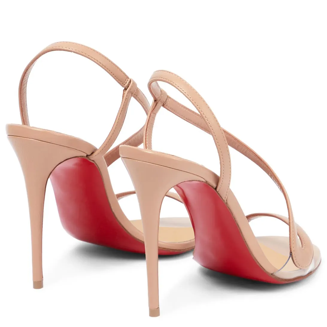 100mm/120mm Spotlight Wavy Straps Sandals Red Bottom  Sandals 