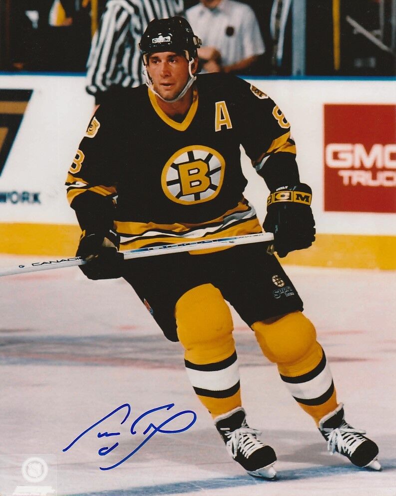 VINTAGE CAM NEELY SIGNED BOSTON BRUINS 8x10 Photo Poster painting #1 Autograph HHOF PROOF!