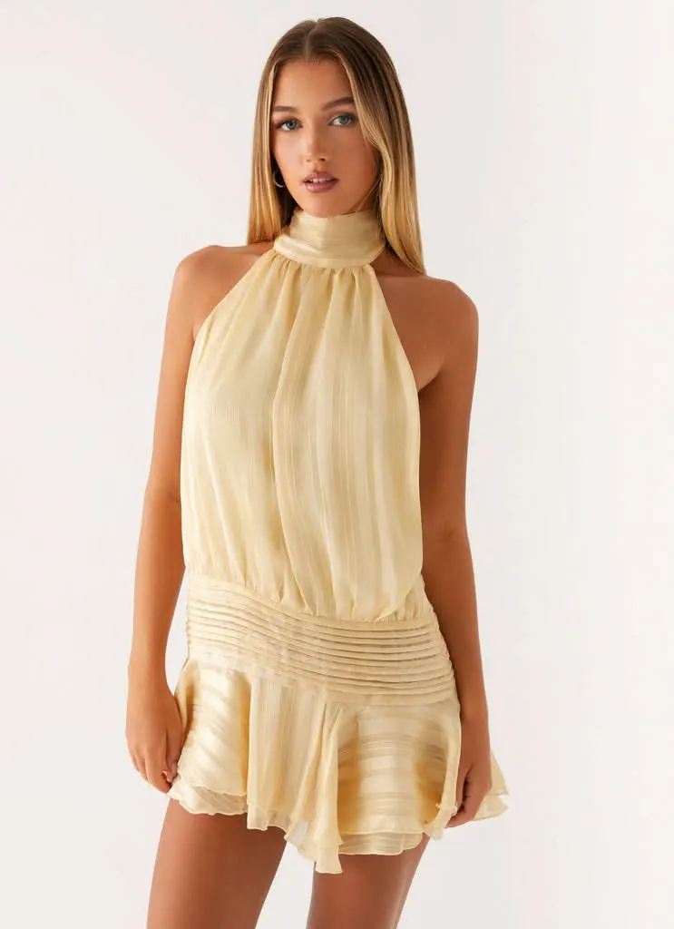SOFIA | CHIFFON MINI DRESS